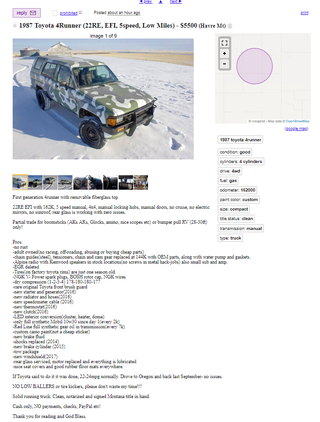 Illustration for article titled Found on Montana Craigslist: Where is it? Edition